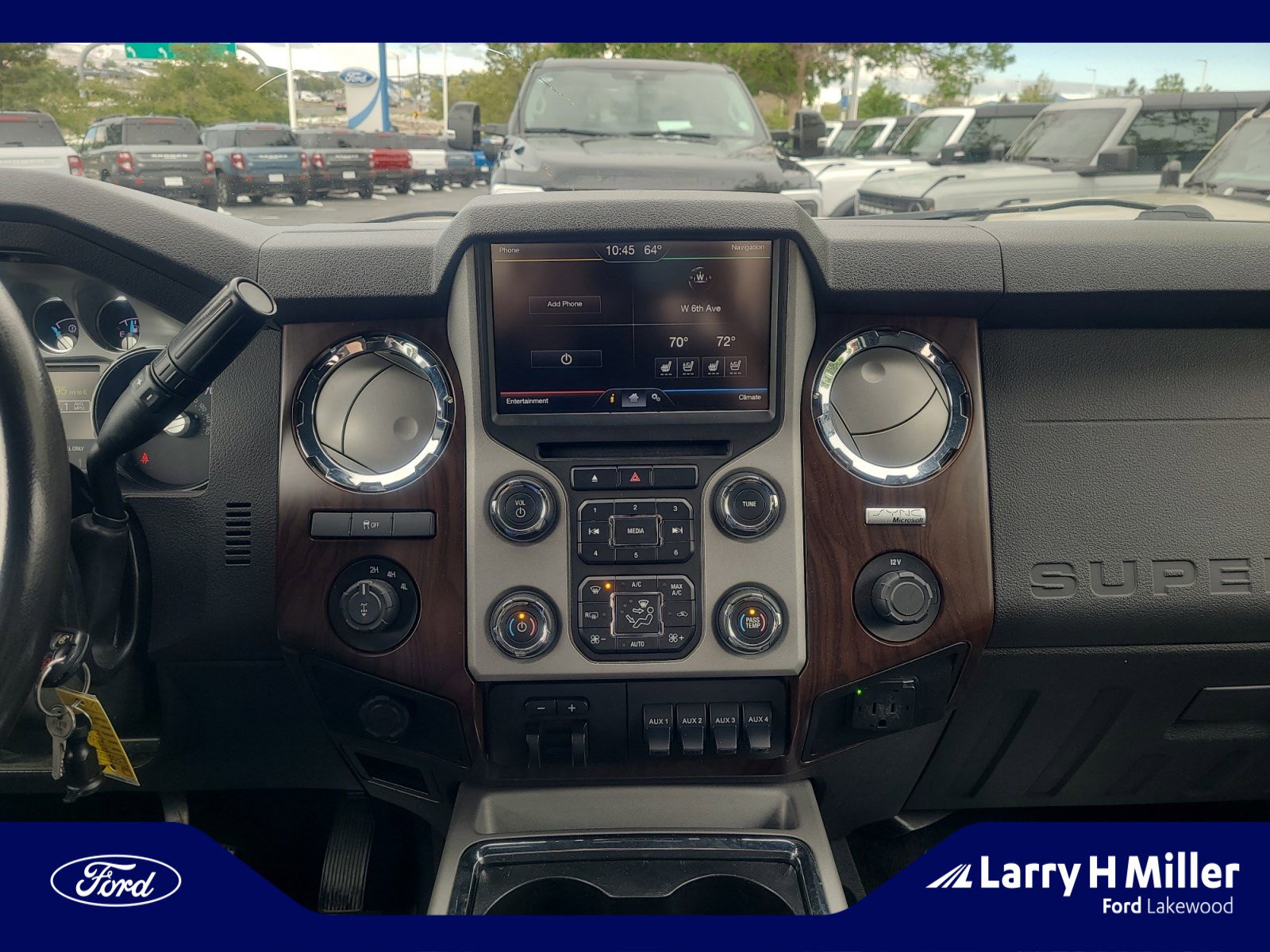 Used 2013 Ford F250 Lariat w/ Lariat Interior Pkg AWD/4WD image 12