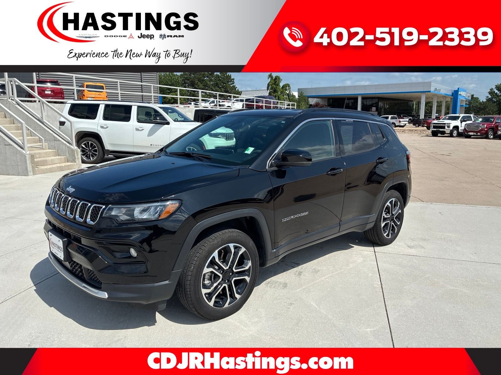Used 2023 Jeep Compass Limited AWD/4WD image 1