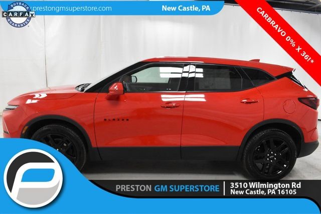 Certified 2023 Chevrolet Blazer LT w/ LPO, Black Grille Bar Package image 8