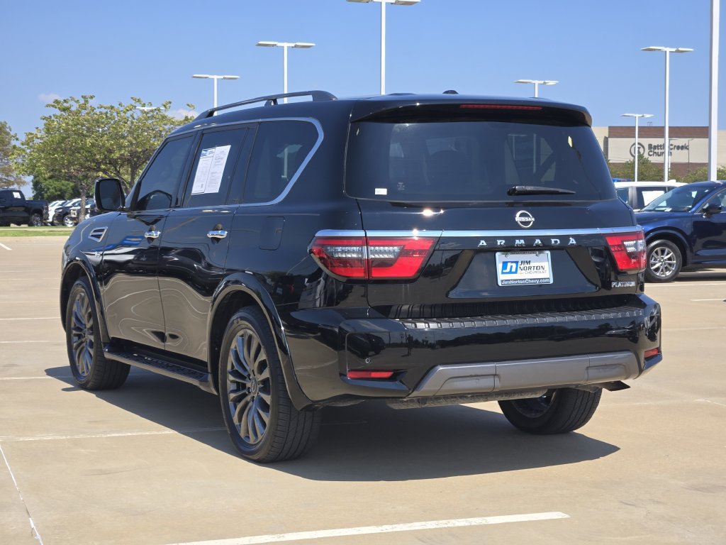 Used 2021 Nissan Armada Platinum w/ Captain's Chairs Package RWD image 5
