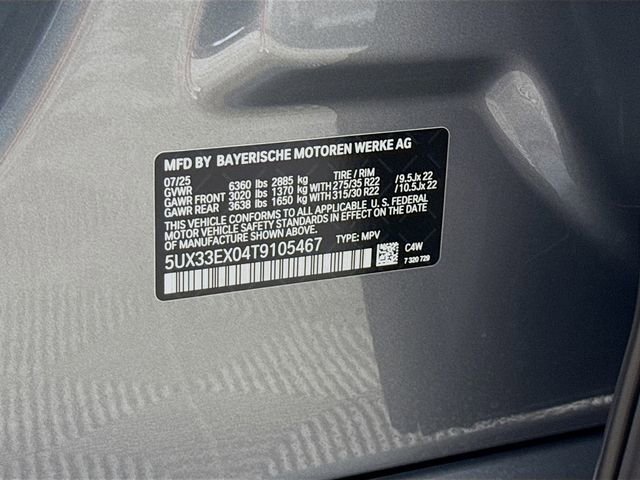 Used 2026 BMW X6 xDrive40i w/ Climate Comfort Package AWD/4WD image 34
