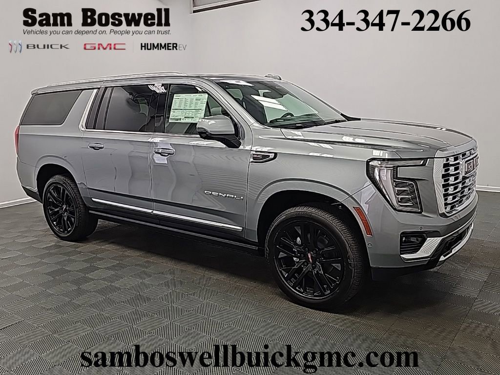 New 2026 GMC Yukon XL Denali w/ Sun & Power Step Package