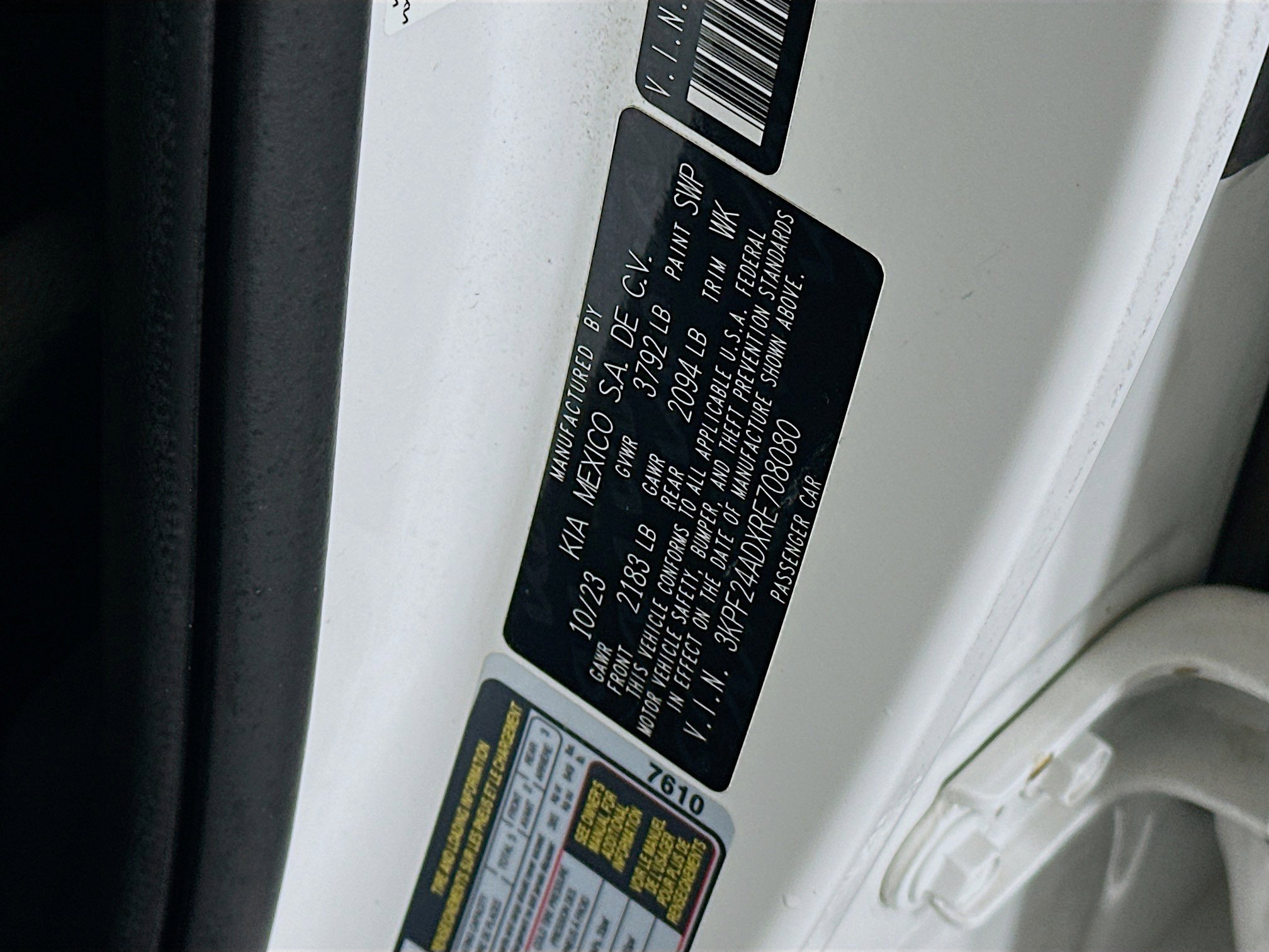 Used 2024 Kia Forte LXS image 12