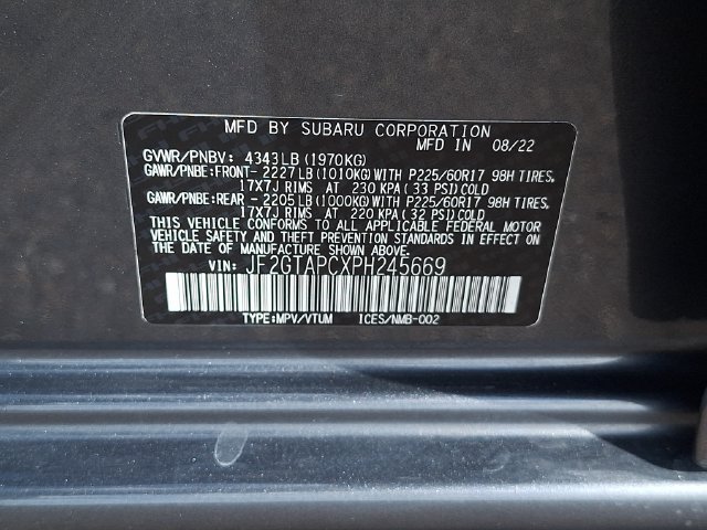 Used 2023 Subaru Crosstrek 2.0i Premium AWD/4WD image 28
