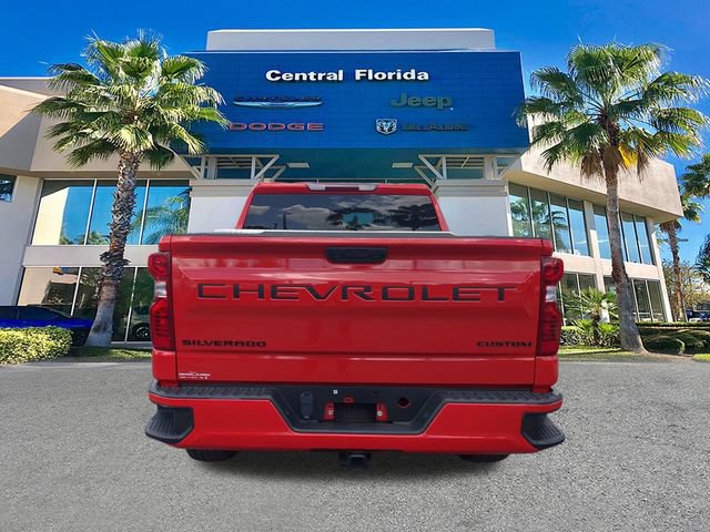 Used 2024 Chevrolet Silverado 1500 Custom w/ LPO, Dark Essentials Package RWD image 6