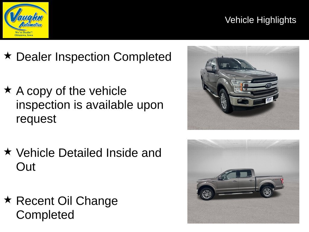 Used 2019 Ford F150 Lariat AWD/4WD image 2