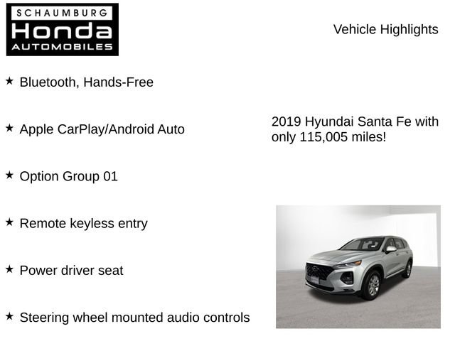 Used 2019 Hyundai Santa Fe SEL AWD/4WD image 7