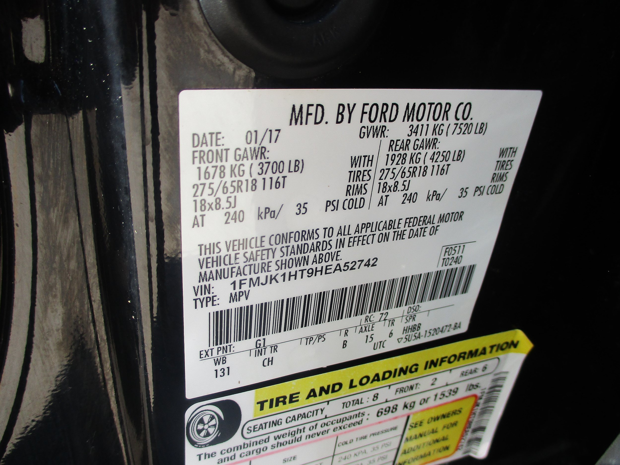 Used 2017 Ford Expedition EL XLT RWD image 22