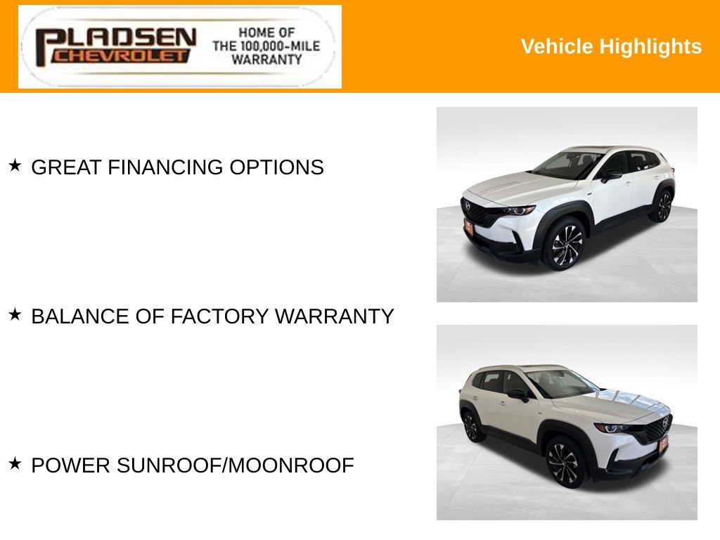 Used 2025 MAZDA CX-50 2.5 Hybrid w/ Premium Plus Pkg AWD/4WD image 23