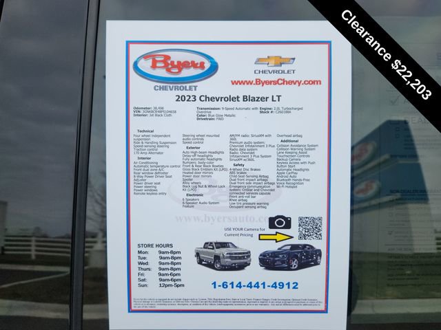 Used 2023 Chevrolet Blazer LT image 10