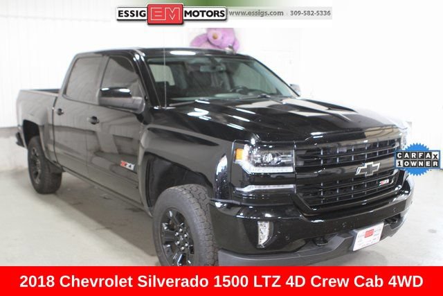 Used 2018 Chevrolet Silverado 1500 LTZ Z71 w/ Midnight Edition
