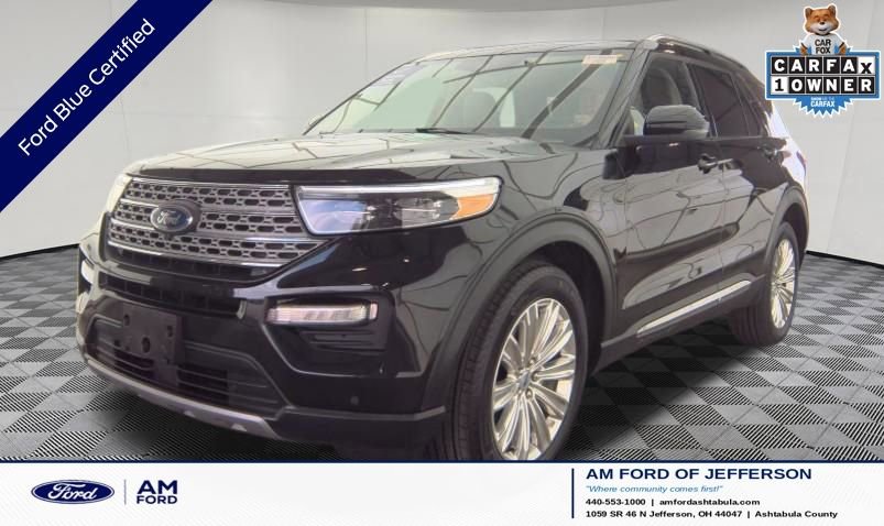 Used 2022 Ford Explorer Limited w/ Equipment Group 301A image 1