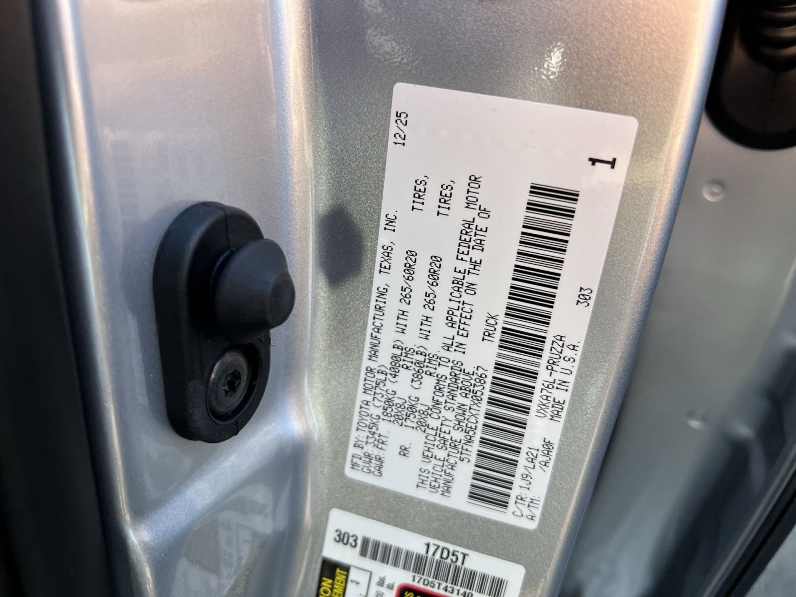 New 2026 Toyota Tundra Platinum AWD/4WD image 21