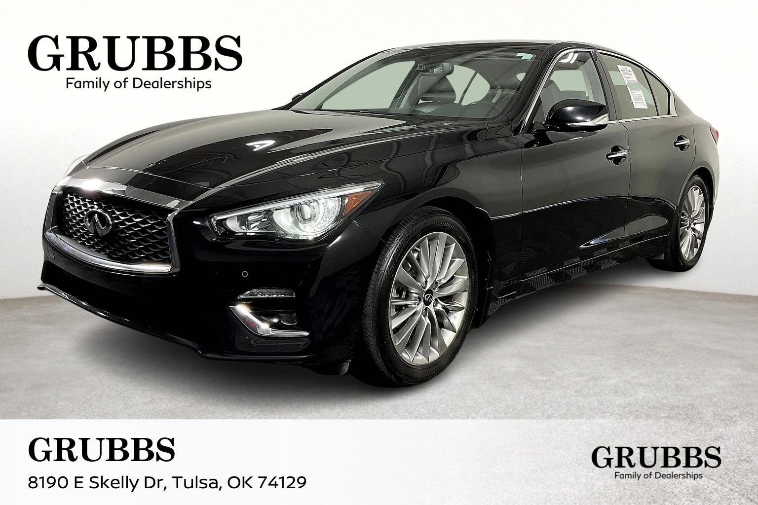 Used 2021 INFINITI Q50 Luxe image 1