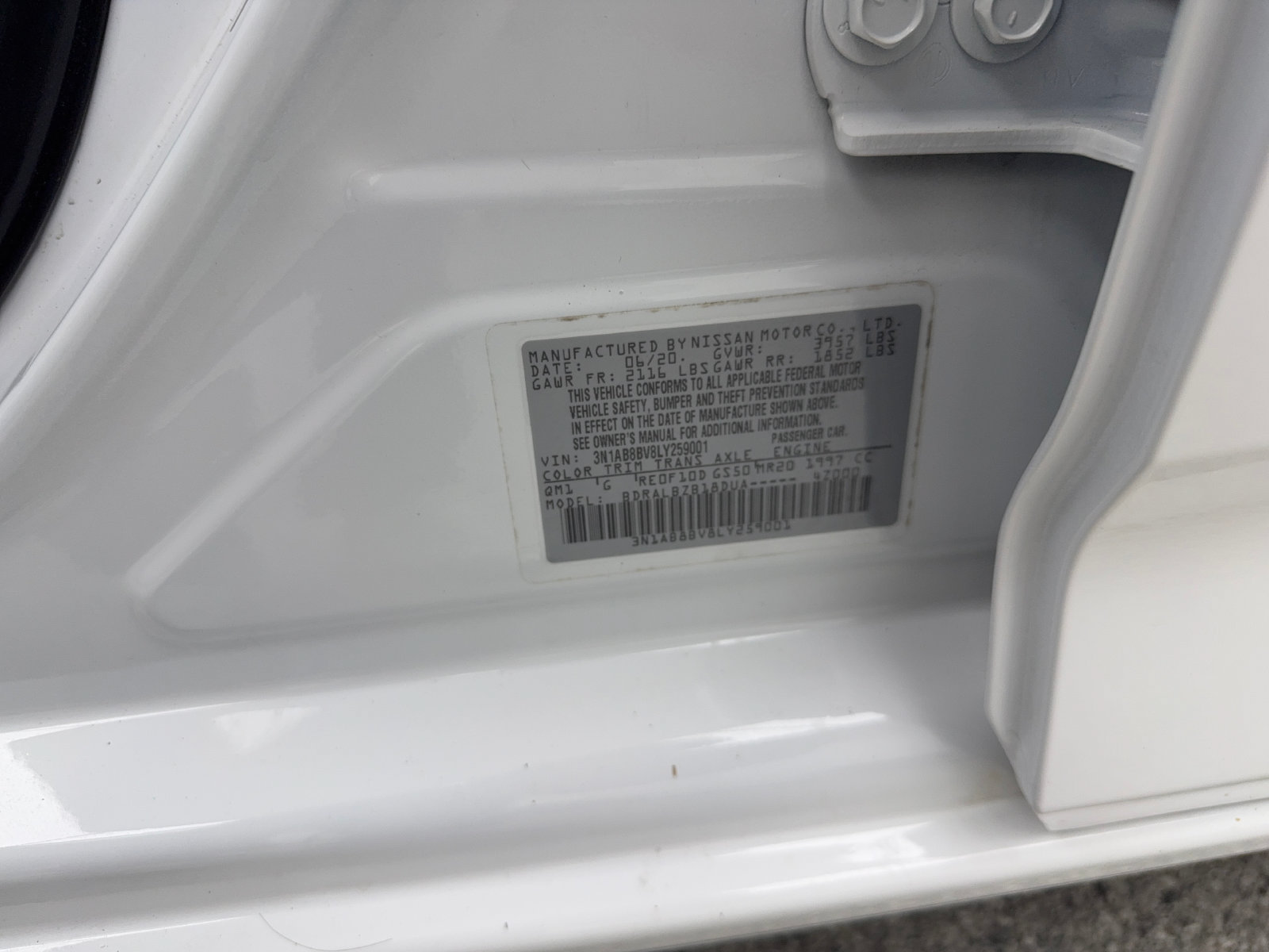 Used 2020 Nissan Sentra S FWD image 61