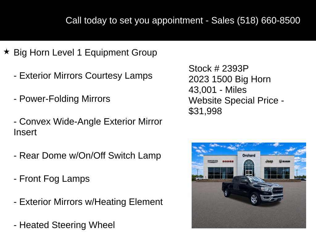 Used 2023 RAM 1500 Big Horn AWD/4WD image 15