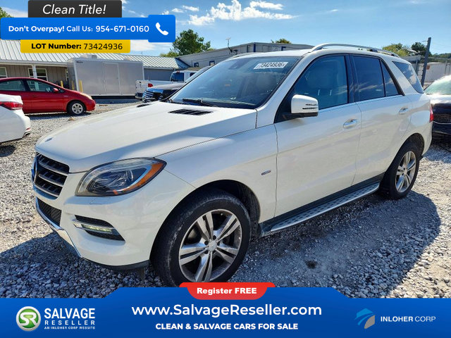 Used 2012 Mercedes-Benz ML 350 BlueTEC 4MATIC image 1