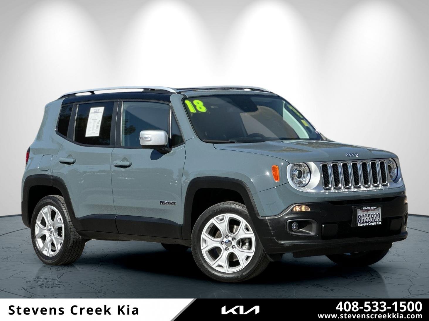 Used 2018 Jeep Renegade Limited w/ UConnect 8.4 Nav Group