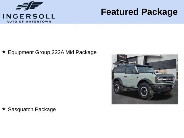 Used 2023 Ford Bronco Big Bend w/ Sasquatch Package image 8