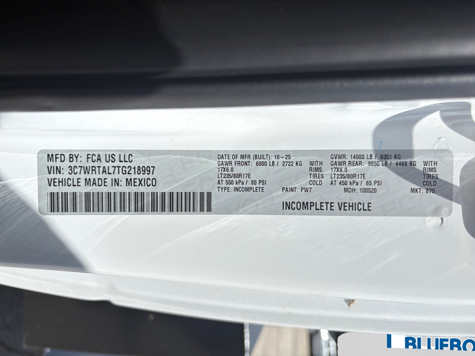 New 2026 RAM 3500 Tradesman AWD/4WD image 25