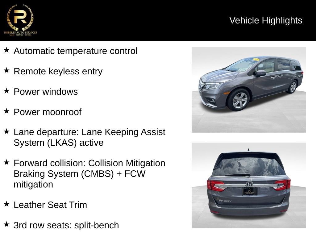 Used 2019 Honda Odyssey EX-L image 8