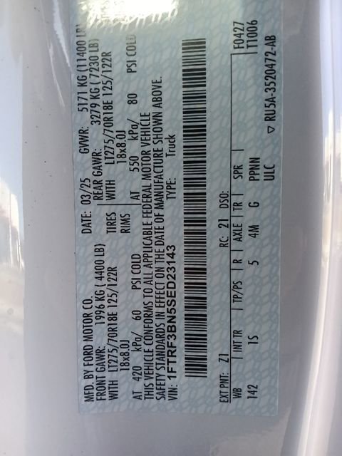 Certified 2025 Ford F350 XL w/ STX Appearance Package image 32