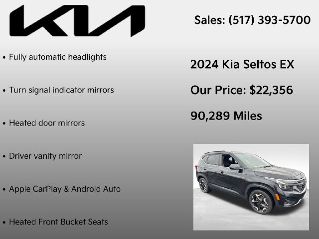 Used 2024 Kia Seltos EX AWD/4WD image 12