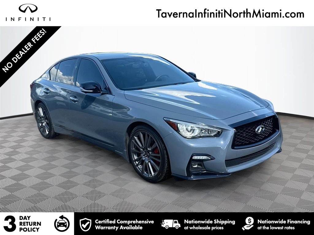 Used 2023 INFINITI Q50 Red Sport 400