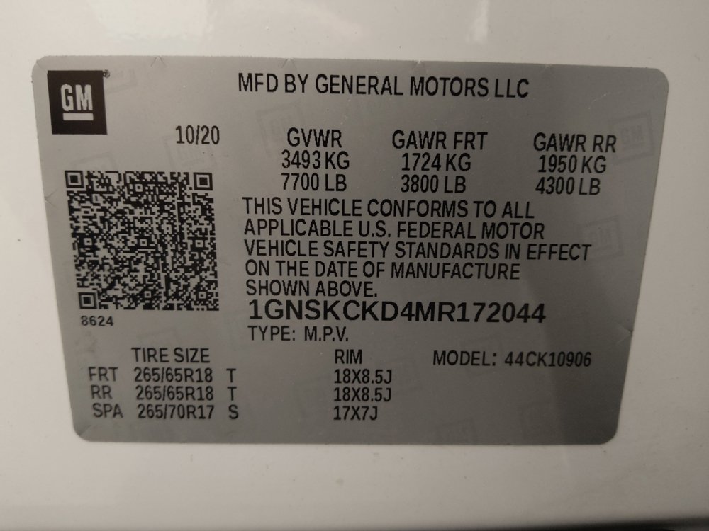 Used 2021 Chevrolet Suburban LT AWD/4WD image 33