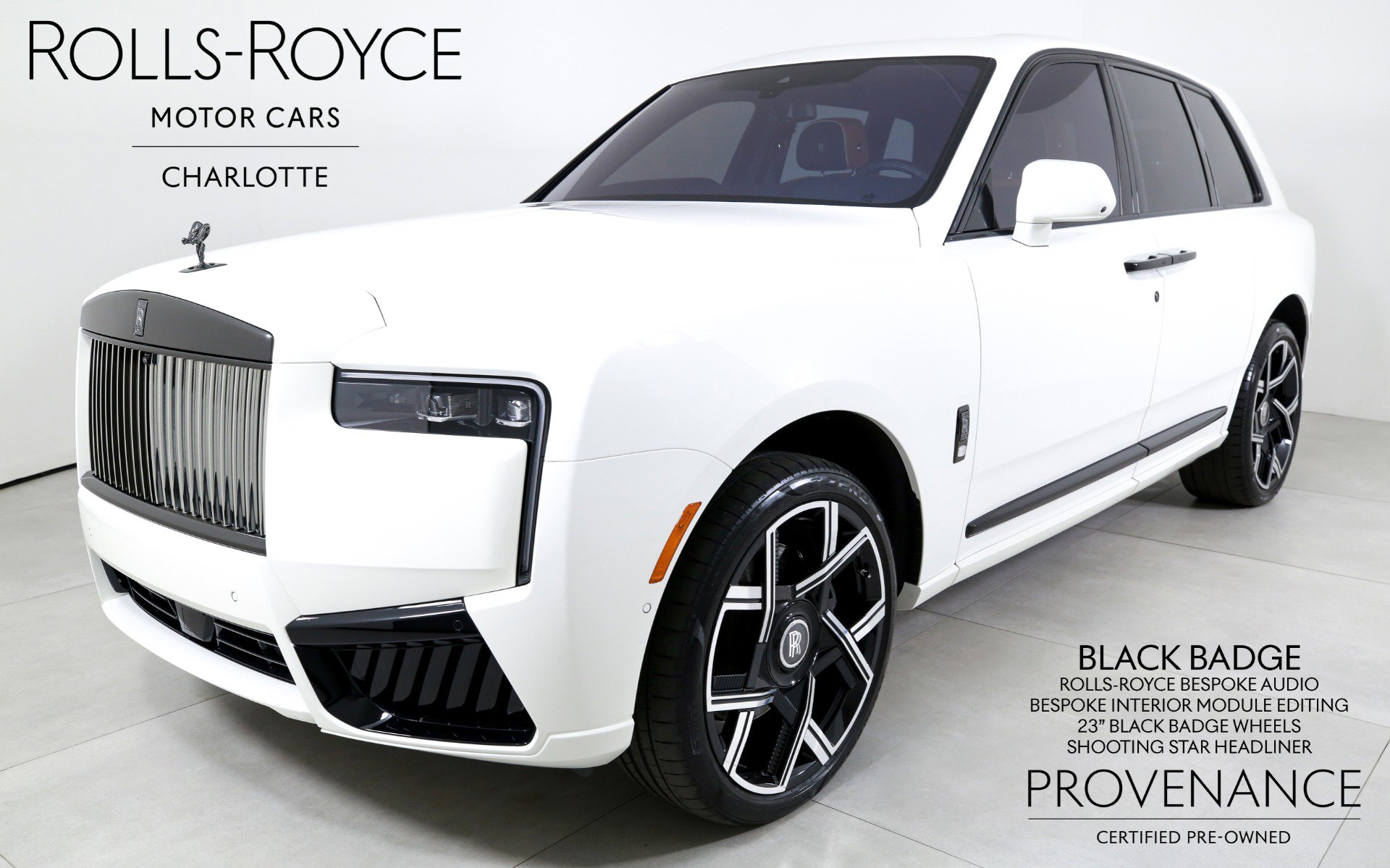 Certified 2025 Rolls-Royce Cullinan Black Badge