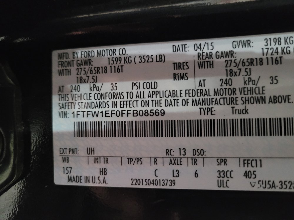 Used 2015 Ford F150 Lariat AWD/4WD image 33