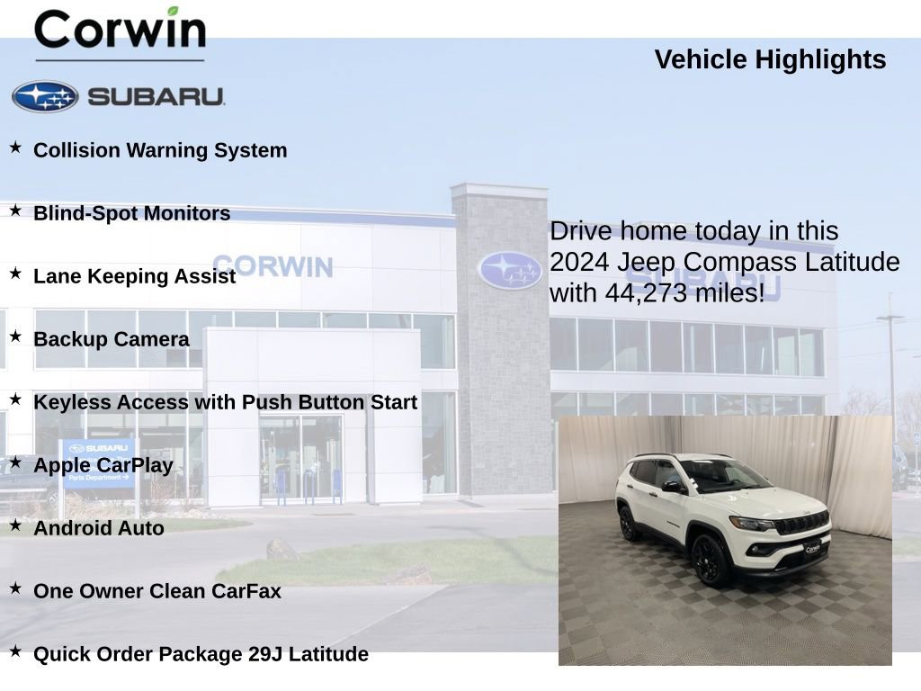 Used 2024 Jeep Compass Latitude image 6