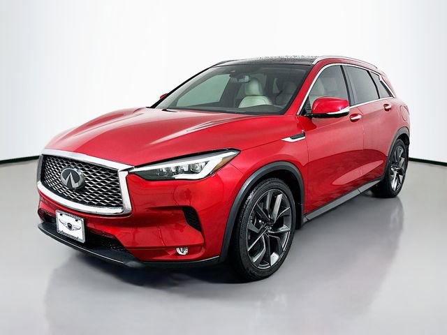 Used 2020 INFINITI QX50 Autograph w/ Premium White Leather Package FWD image 1