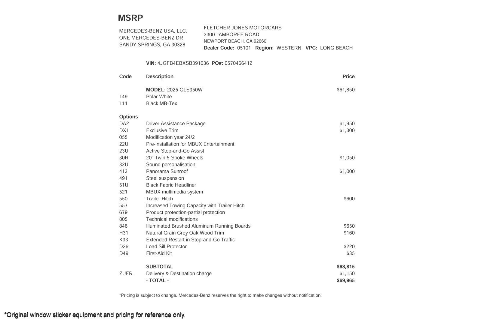 Certified 2025 Mercedes-Benz GLE 350 4MATIC image 2