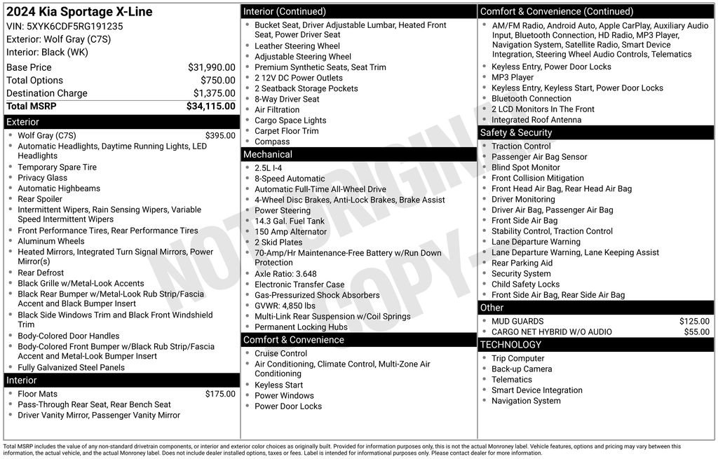 Used 2024 Kia Sportage X-Line image 33
