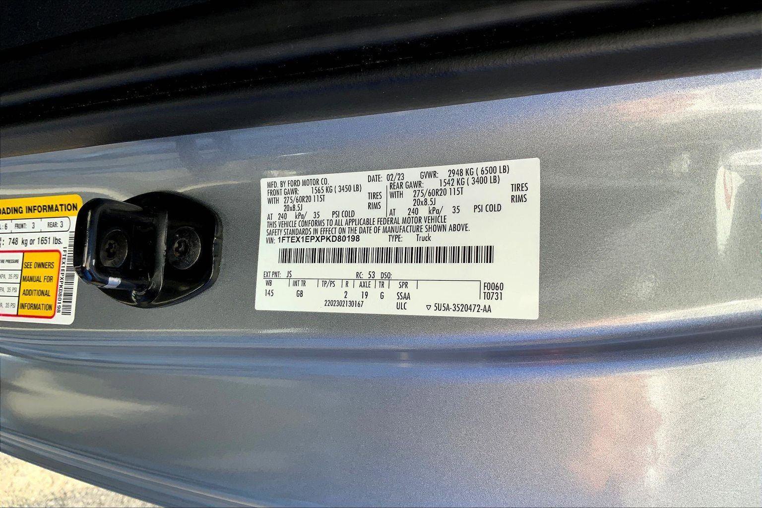 Used 2023 Ford F150 XL w/ STX Appearance Package image 26