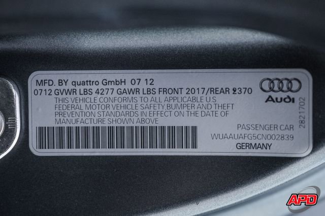 Used 2012 Audi R8 V8 image 92