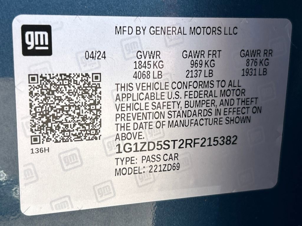 Used 2024 Chevrolet Malibu LT image 34