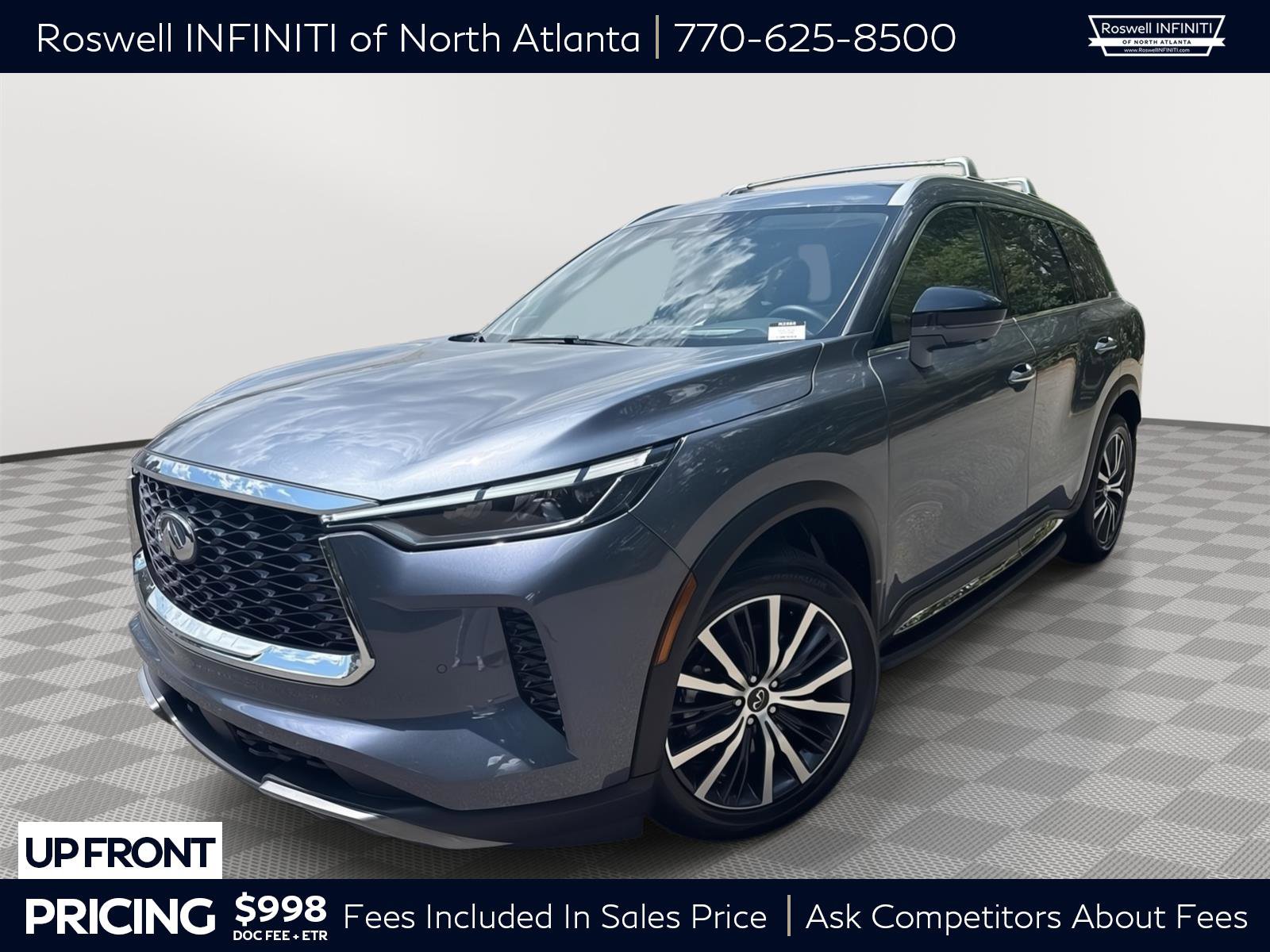Certified 2025 INFINITI QX60 Sensory w/ Vision Package AWD/4WD image 1
