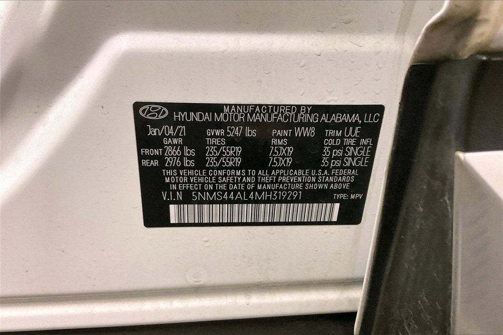 Used 2021 Hyundai Santa Fe Limited w/ Cargo Package image 30