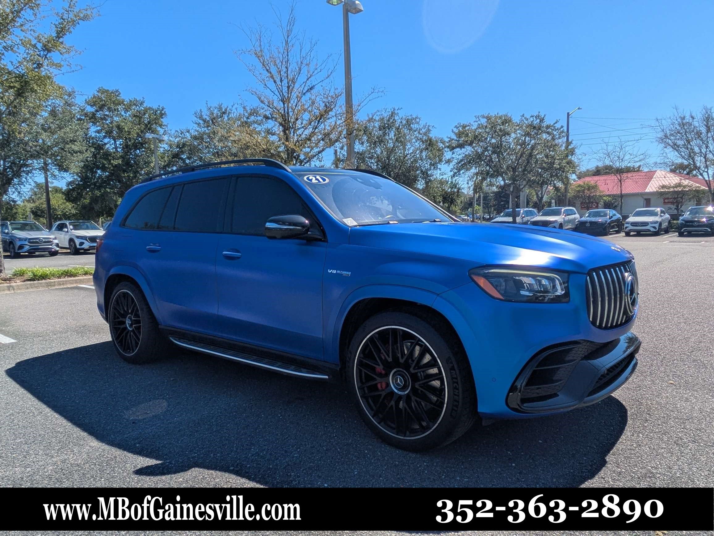 Used 2021 Mercedes-Benz GLS 63 AMG 4MATIC