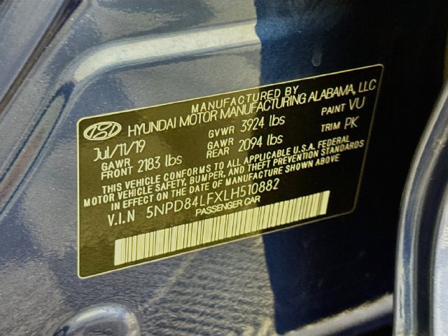 Used 2020 Hyundai Elantra SEL w/ Cargo Package (C1) FWD image 36