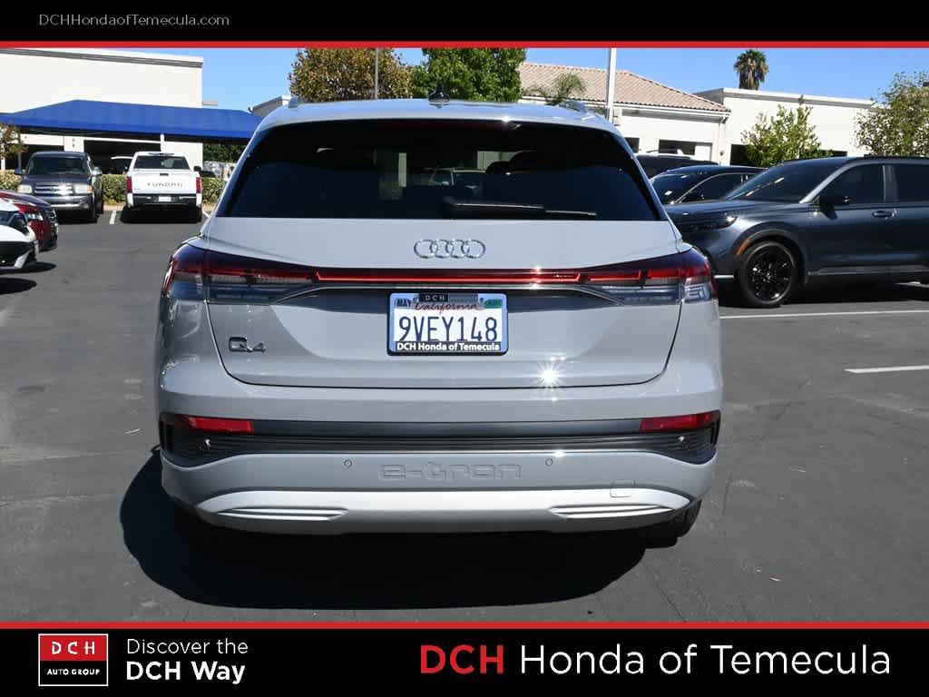 Used 2023 Audi Q4 e-tron Premium w/ Convenience Package RWD image 6