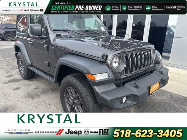 Certified 2025 Jeep Wrangler Sport