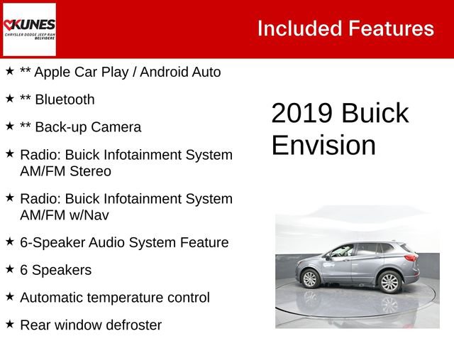 Used 2019 Buick Envision Essence image 3