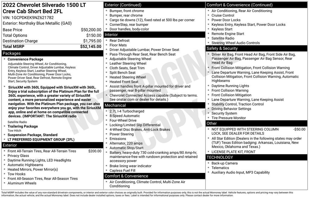 Used 2022 Chevrolet Silverado 1500 LT AWD/4WD image 2