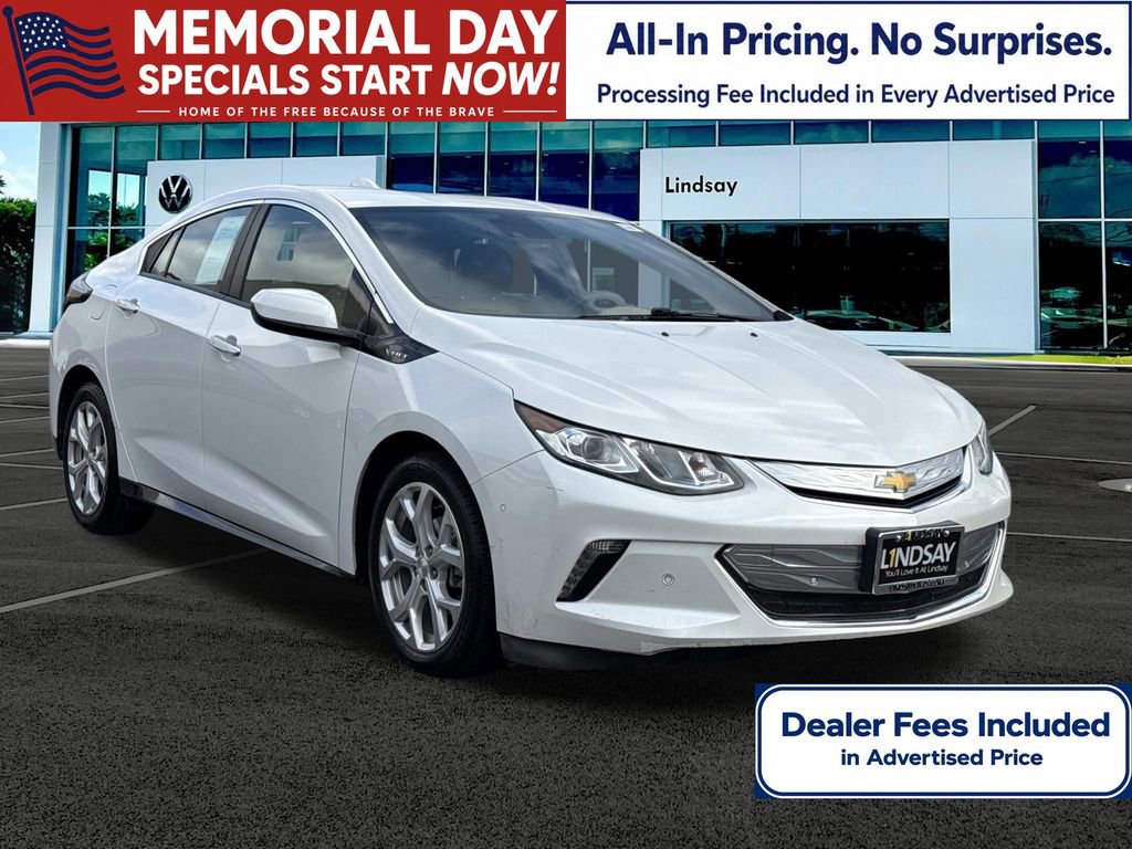 Used 2016 Chevrolet Volt Premier w/ Driver Confidence Package FWD image 1
