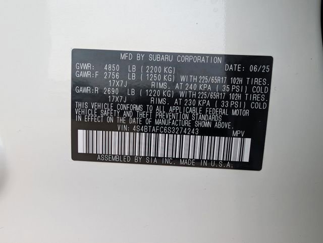 Certified 2025 Subaru Outback Premium w/ Popular Package #1A AWD/4WD image 31