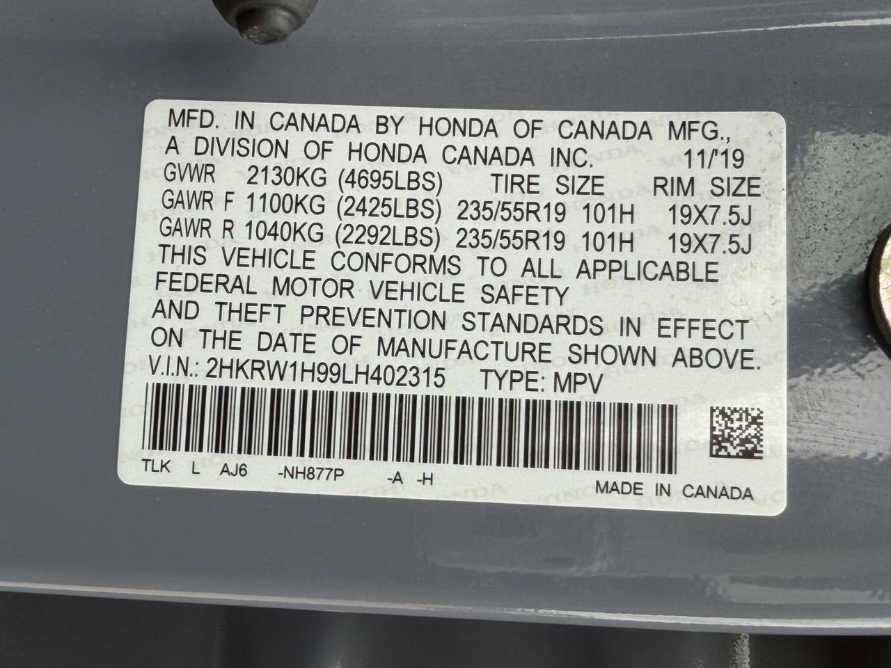 Used 2020 Honda CR-V Touring image 38