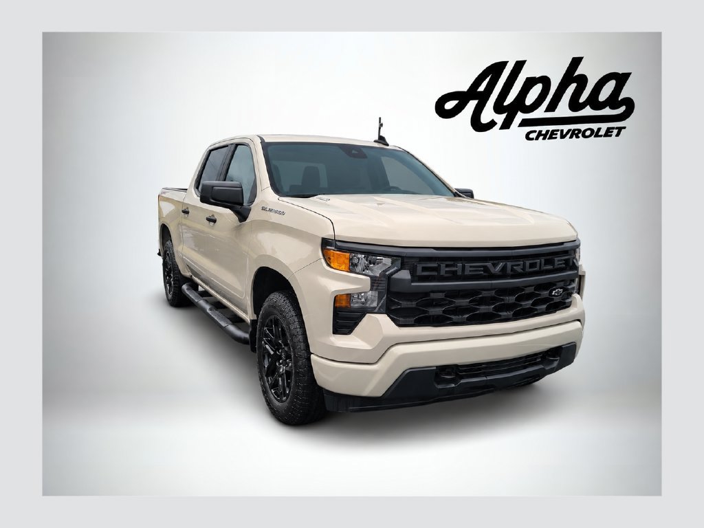 New 2026 Chevrolet Silverado 1500 Custom w/ Turbomax Blackout Package